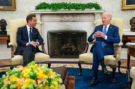 Biden Supports Sweden's NATO Bid, Hosting Prime Minister at the White House